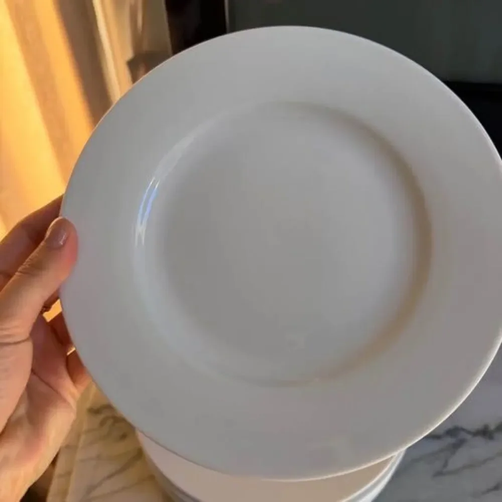 Amazon Basics White Dessert Plates Set of 6